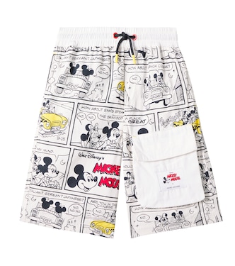 x Disney® printed cotton jersey shorts | Marc Jacobs Kids