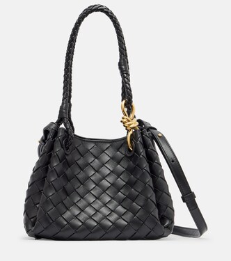 Tote Bag Parachute Small aus Leder | Bottega Veneta