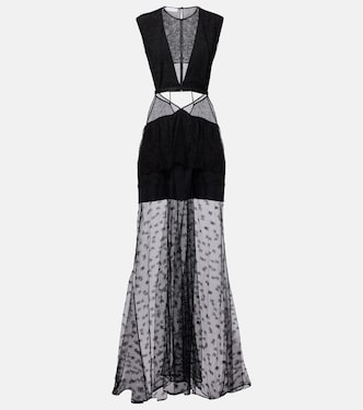 Robe longue en dentelle | Stella McCartney