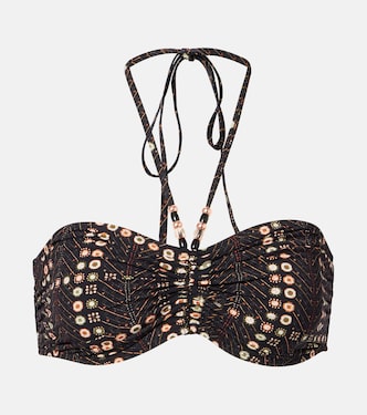 Salmage printed halterneck bikini top | Marant Etoile