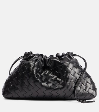 Dustbag Soirée Medium leather clutch | Bottega Veneta