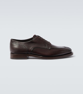 Leather Derby shoes | Brunello Cucinelli
