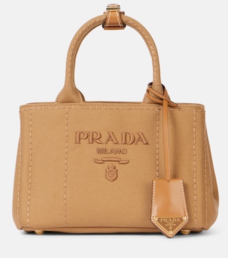 Prada Jardinière Mini canvas tote bag | Prada