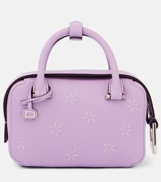 Cool Box Flora 나노 레더 토트 백 | Delvaux