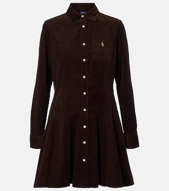 Cotton corduroy shirt dress | Polo Ralph Lauren