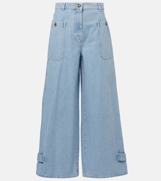 Jeans Pugnale a gamba larga e vita alta | Max Mara