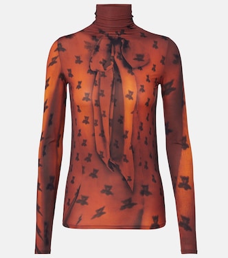 Trompe-l'œil high-neck top | Acne Studios