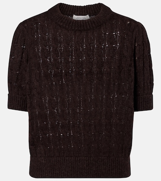 Sheer Softness cable-knit sweater | Dorothee Schumacher