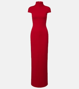 Maxikleid Lang aus Crêpe | Solace London