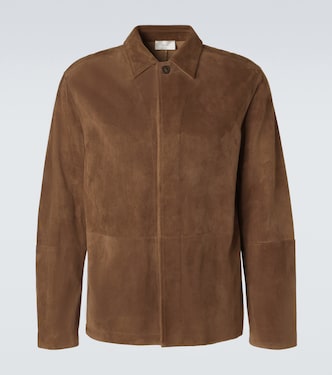 Ulrich paneled suede jacket | The Row