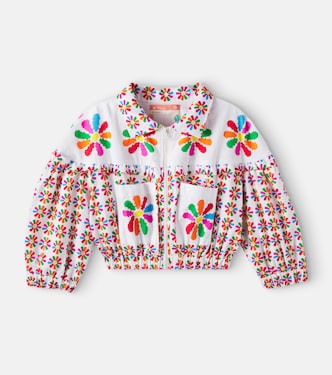 Floral cotton jacket | Fábula