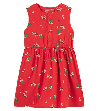 Farm Adventure printed cotton dress | Bobo Choses