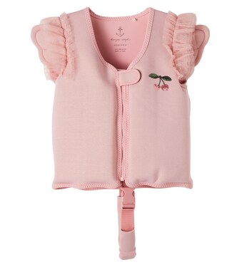 Embellished patch-appliqué swim vest | Konges Sløjd