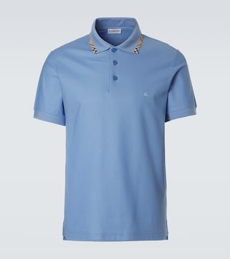 Eddie cotton piqué polo shirt | Burberry