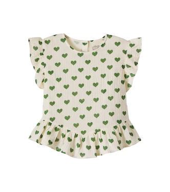 Coco printed cotton muslin top | Konges Sløjd