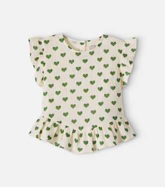 Coco printed cotton muslin top | Konges Sløjd