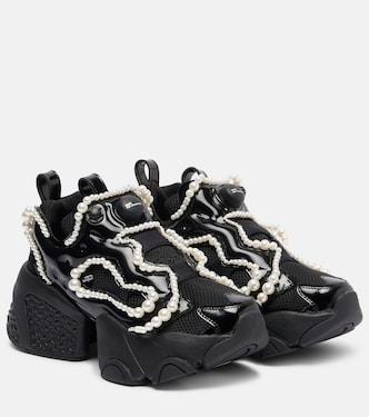 x Reebok embellished platform sneakers | Noir Kei Ninomiya