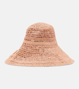 Logo raffia sunhat | Chloé