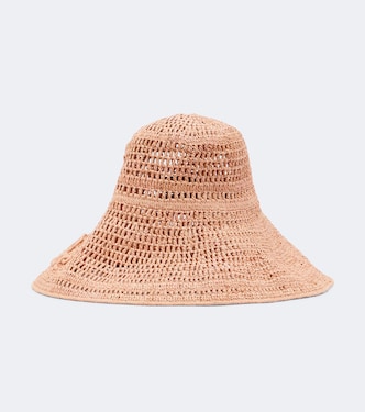 Cappello in rafia con logo | Chloé
