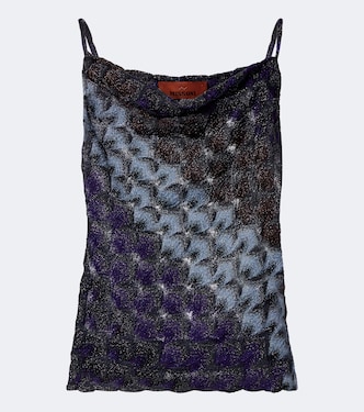Top aus Lamé | Missoni
