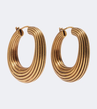 Santa Fe 18kt gold-plated brass earrings | Khaite