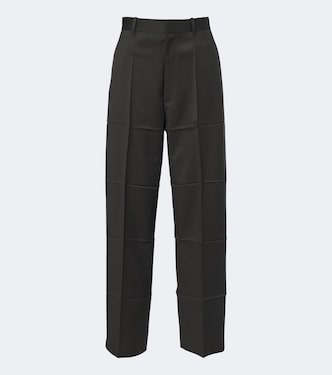 Pantalon ample en laine et mohair | Phoebe Philo