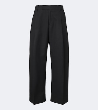 Pantalones anchos Pull de lana plisados | Studio Nicholson