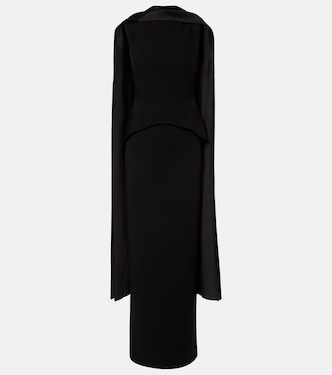 Robe Annie à col foulard | Solace London