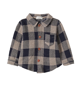 Baby Modena checked flannel shirt | 1 + in the Family