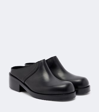 皮革穆勒鞋 | Dries Van Noten