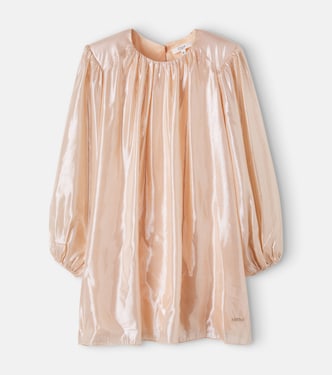 Abito in misto seta lamé | Chloé Kids