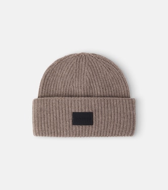 Logo ribbed-knit wool and cashmere-blend beanie | Bogner Kids