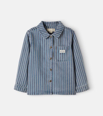 Magot striped denim shirt | Konges Sløjd