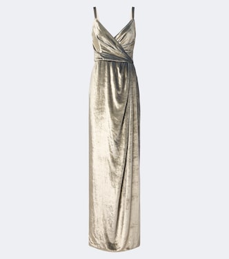 Velvet maxi dress | Dolce&Gabbana