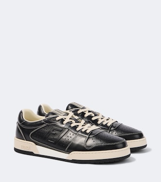 Fendi Match leather sneakers  | Fendi