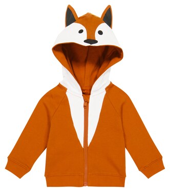Baby printed cotton hoodie | Stella McCartney Kids