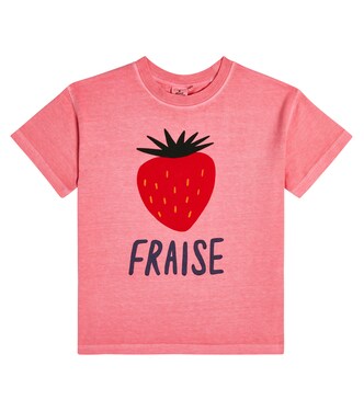 Fraise printed cotton T-shirt | Jellymallow