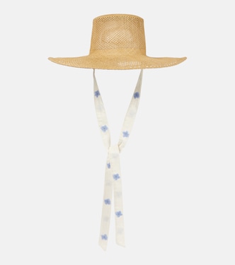 Raffia sun hat | Agua by Agua Bendita