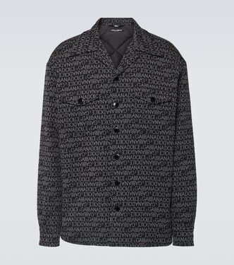 Hemdjacke aus Jacquard | Dolce&Gabbana