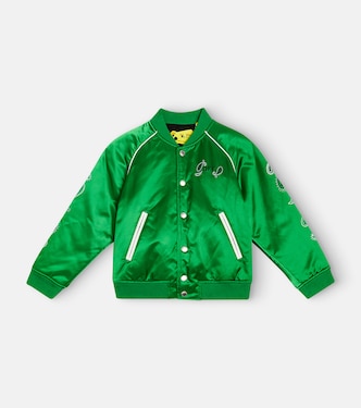 Bandana satin bomber jacket | Off-White Kids