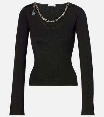 Chain-detail sweater | Acne Studios