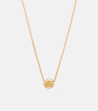 Anagram sterling silver necklace | Loewe