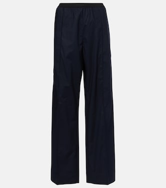 Pantalones rectos de algodón de tiro alto | Plan C