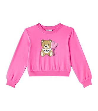 Cotton-blend sweatshirt | Moschino Kids