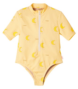 Midnight Sun printed swimsuit | Tinycottons