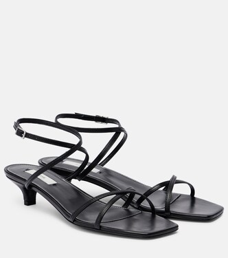 Leather sandals | Toteme