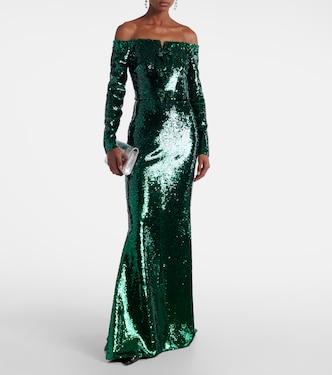 elie saab green dress 2018 Elie Saab FW18 couture #32