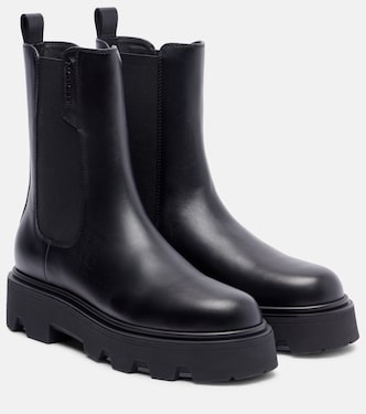 Aurea leather Chelsea boots | Moncler