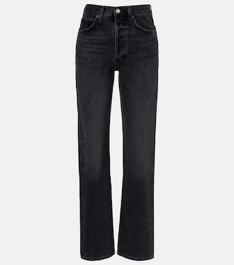 Kelly high-rise straight jeans | Agolde
