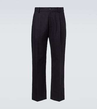 X Aaron Levine Selby Gerade Hose aus Wolle | Studio Nicholson